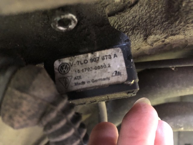 Датчик поперечного ускорения (ESP) 7L0907673A VAG