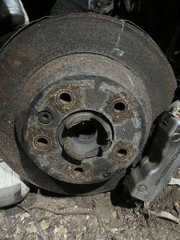 Дисковый тормоз 95535240130 PORSCHE