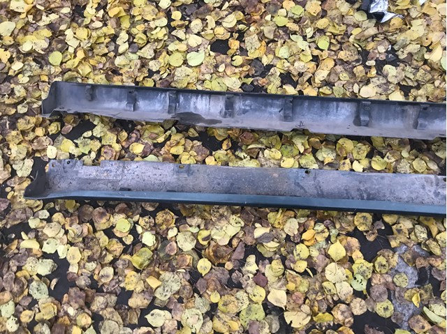 Накладка наружняя (молдинг) порога, левый 96634087 GM