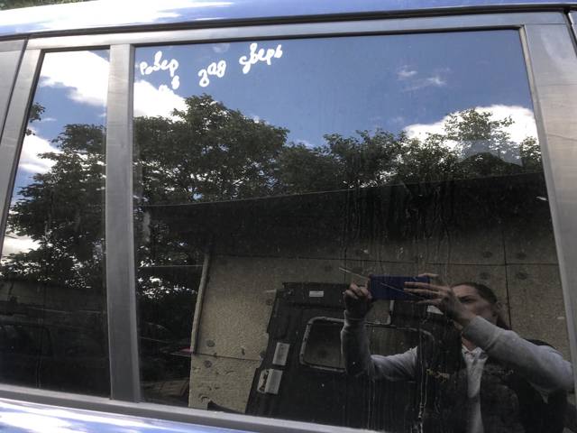 Стекло заднее правое CVB000041 LAND ROVER
