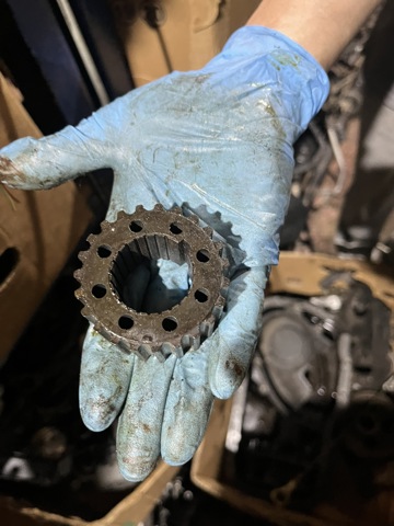 Звездочка привода коленвала двигателя MD190863 MITSUBISHI