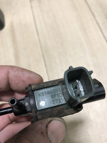 Клапан преобразователь давления наддува (соленоид)  RF5D18741 MAZDA