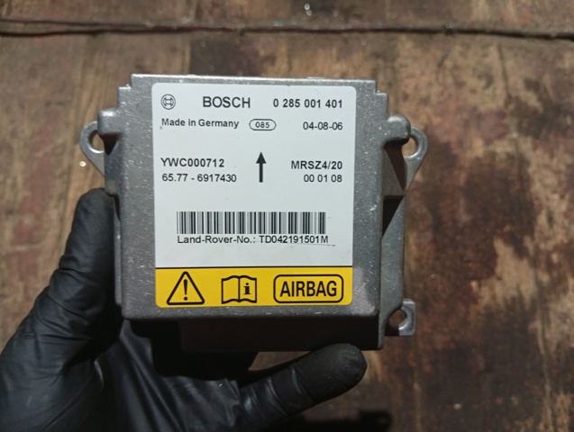 Модуль-процессор управления подушки безопасности YWC000712 LAND ROVER
