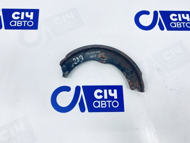 Тормозные колодки ручника 2034200120 MERCEDES