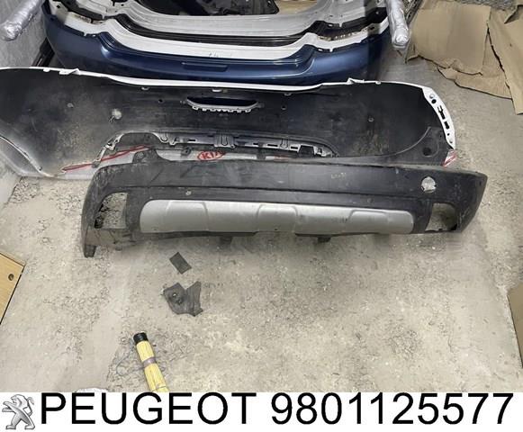 Бампер задний 9801125577 PEUGEOT