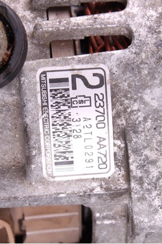 SUBARU 23700AA720 Генератор в наличии Полтава
