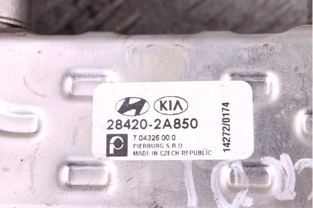 284162A850 Радиатор системы EGR рециркуляции выхлопных газов купить Харьков
