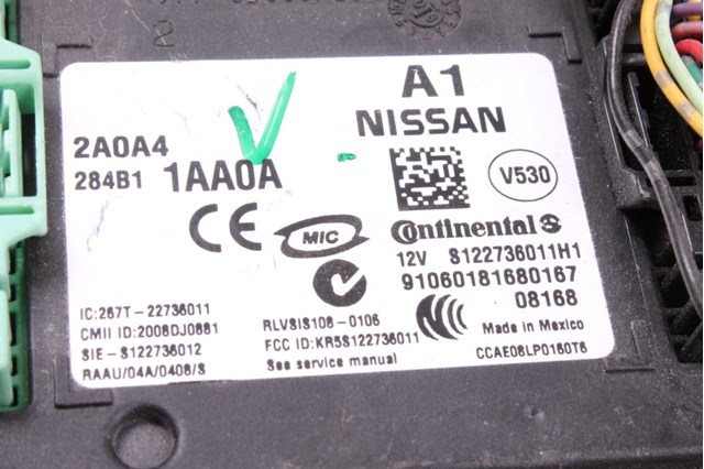 NISSAN 284B11AA0A в наличии Каменское