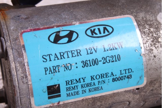 HYUNDAI 361002G210 Стартер в наличии Ужгород