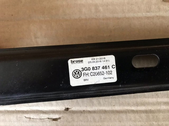 VAG 3G0837461C Механизм стеклоподъемника двери передней левой в наличии Тернополь