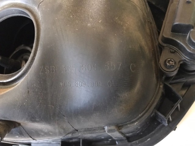 3G5809857C VAG Корпус заливной горловины топливного бака купить в Хмельницкий