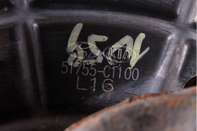 Цапфа - поворотный кулак передний, левый 51715C1000 HYUNDAI