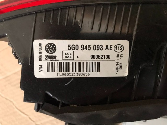 Стоп задний 5G0945093AE VAG