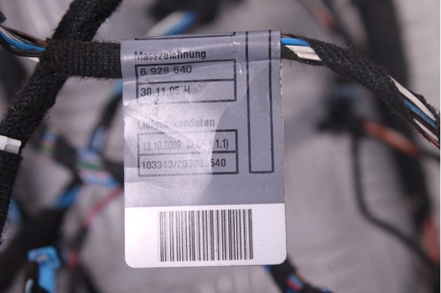 Электропроводка передней двери 61126938215 BMW