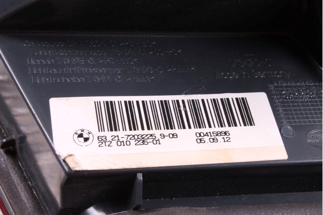 63217203225 BMW Фонарь задний левый внутренний купить в Павлоград