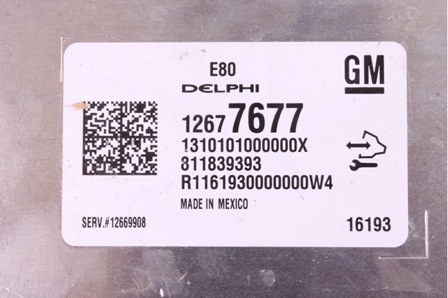 GM 811839393 Блок управления двигателем в наличии Киев