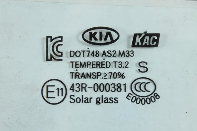 834272T010 HYUNDAI Стекло-форточка двери задней правой купить в Одесса