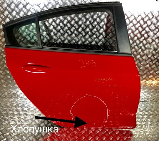 Дверь пассажирская задняя правая 84052335 GM