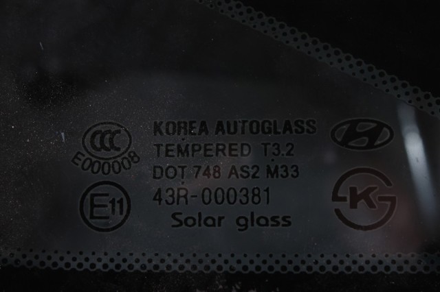 878103S100 Стекло-форточка двери задней левой купить Каменское