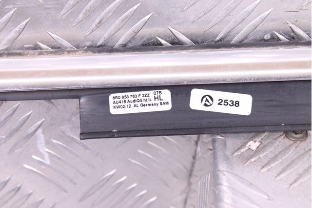 VAG 8R0853763F2ZZ Молдинг опускного стекла двери задней левой в наличии Запорожье