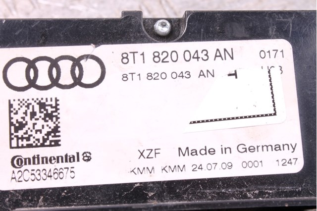 Блок управления режимов отопления 8T1820043AN VAG