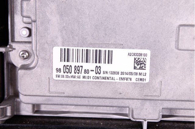 PEUGEOT 9805089780 Дисплей многофункциональный в наличии Украина