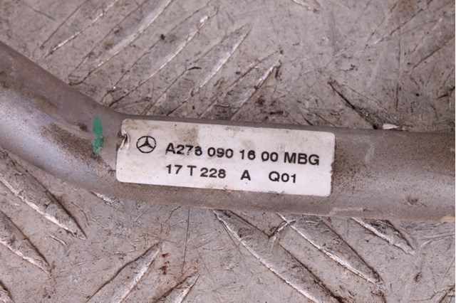 A2760901600 MERCEDES Трубка (шланг) отвода масла от турбины купить в Одесса