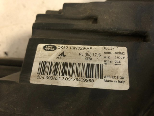 DK6213W029HF LAND ROVER Фара правая купить в Ужгород
