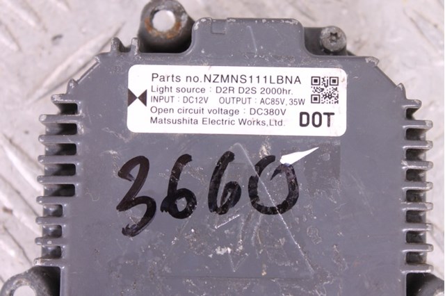 NISSAN NZMNS111LBNA Ксенон, блок управления в наличии Каменское