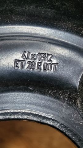 5QF601011 Запасное колесо докатка VW Tiguan 18-24 R18x4J ET28 145/85 фото 3