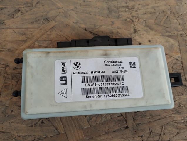 65779280186 Блок управления air bag