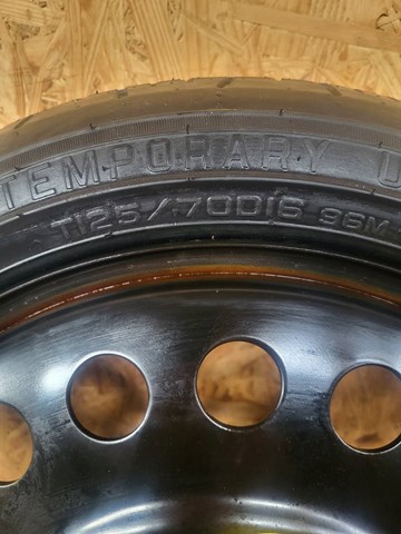 9598201 Запасное колесо докатка Chevrolet Trax 15-22 R16 125/70 фото 2