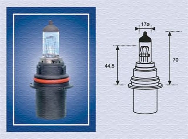Лампа накаливания, фара дальнего света| лампа накаливания, основная фара| лампа накаливания 002555200000