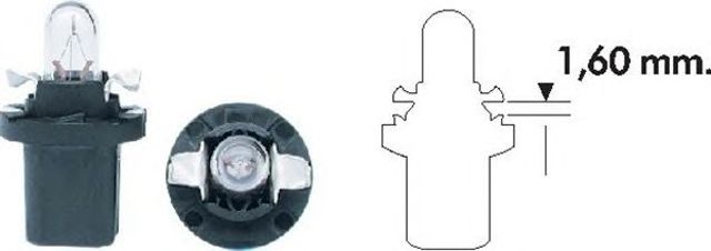Лампа автомобильная 003723100000 MAGNETI MARELLI