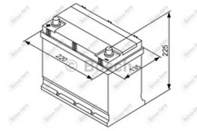 Акумуляторна батарея 45ah/300a