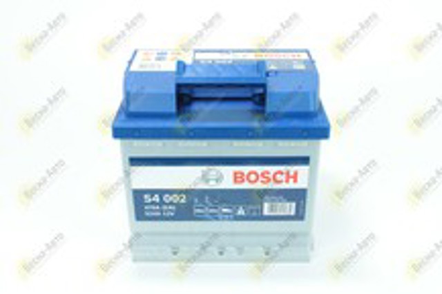 Аккумулятор, bosch s4 52ah/470a (r+, 207x175x190) 0 092 S40 020