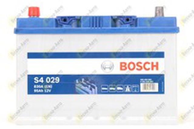 Аккумулятор, bosch s4 95ah/830a (l+, 306x173x225) 0 092 S40 290
