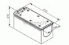 Авто аккумулятор 0092T30540 BOSCH