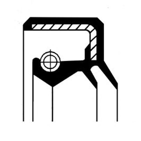CORTECO 01019970B Сальник насоса ГУР руля в наличии Николаев