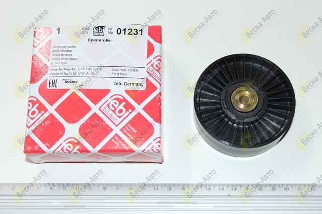 FEBI 01231 Ролик натяжителя приводного ремня в наличии Полтава