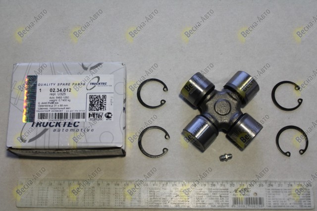Крестовина заднего карданного вала  0234012 TRUCKTEC