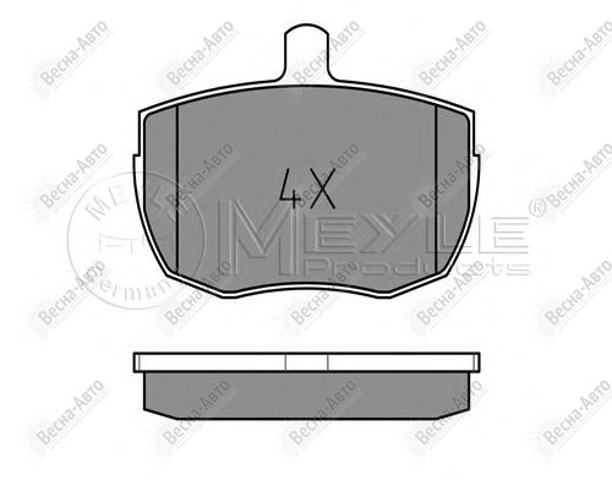 Тормозные колодки 0252035918 MEYLE