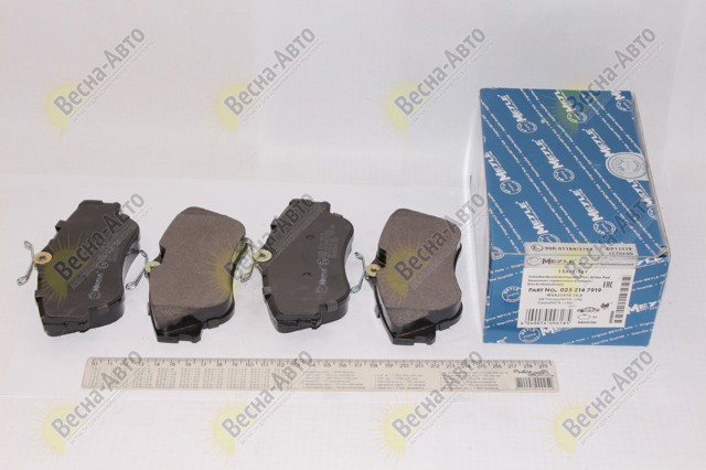Колодки тормозные дисковые комплект 0252147919 MEYLE