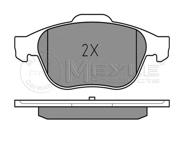 Колодки тормозные 0252324818 MEYLE
