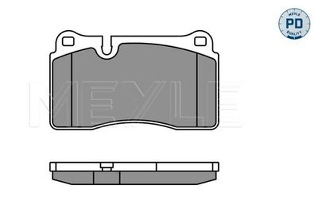 Колодки тормозные 0252409817PD MEYLE