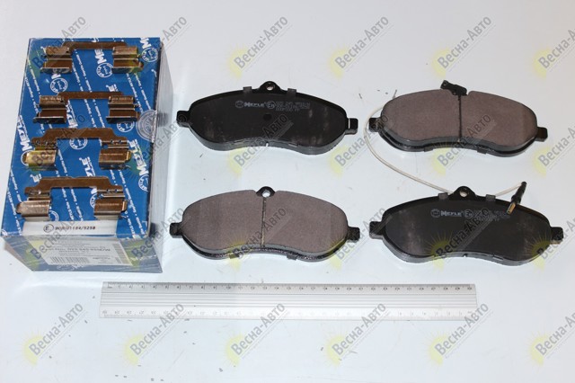 Колодки передние 0252459518W MEYLE