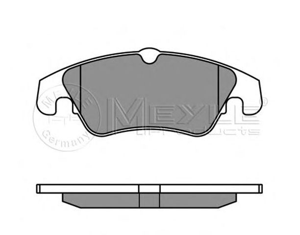 MEYLE 0252474319W Передние тормозные колодки в наличии Ужгород