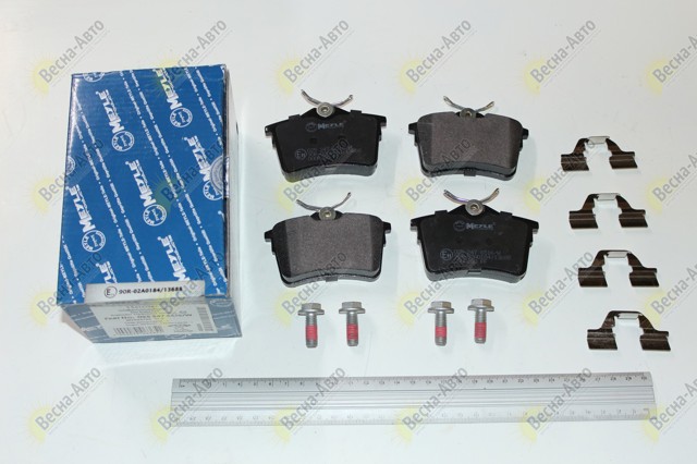 Колодки дисковые  0252476516W MEYLE