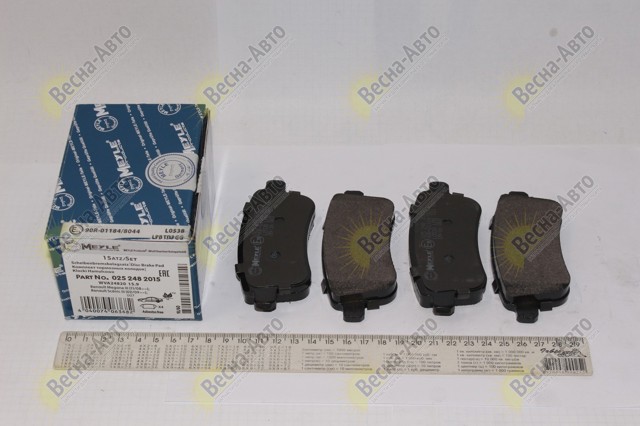 Комплект задних колодок 0252482015 MEYLE