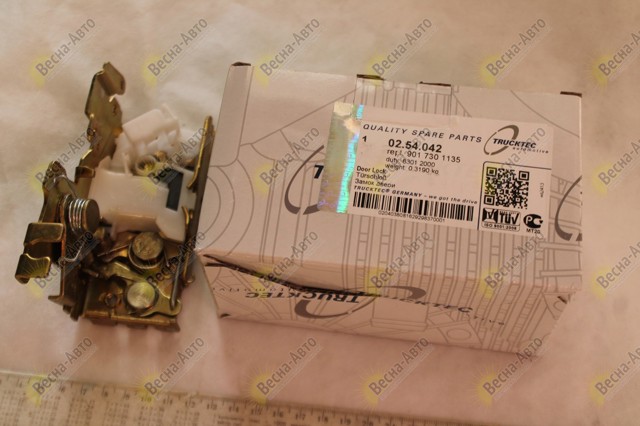 Механизм замка двери боковой (сдвижной) 0254042 TRUCKTEC